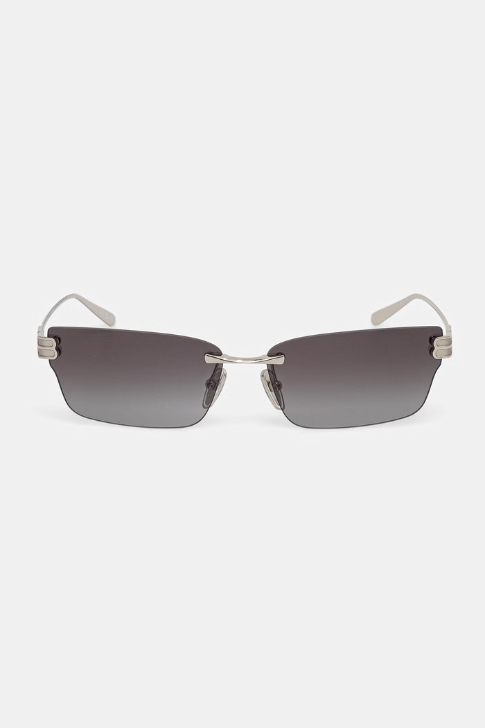 Doplnky Balenciaga slnečné okuliare dámske BB0487S strieborná