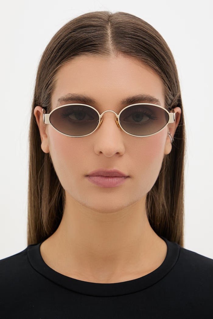Chloe okulary przeciwsłoneczne damskie CH0355S złoty