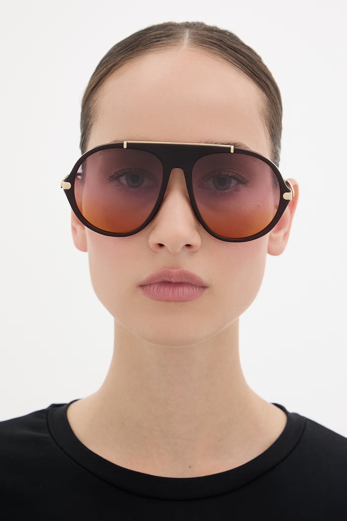 Солнцезащитные очки для женщин Chloe CH0357S бордо