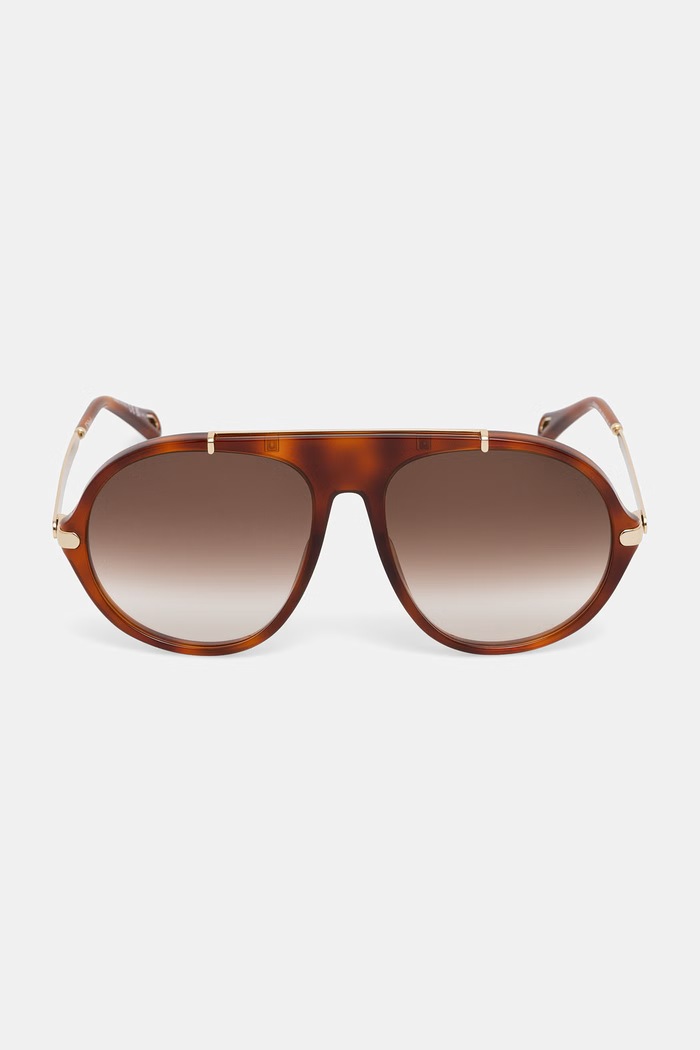Chloe okulary przeciwsłoneczne damskie CH0357S brązowy AA00