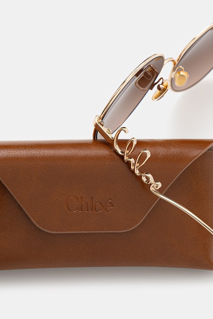Chloe Ochelari de soare de femei aur CH0372S