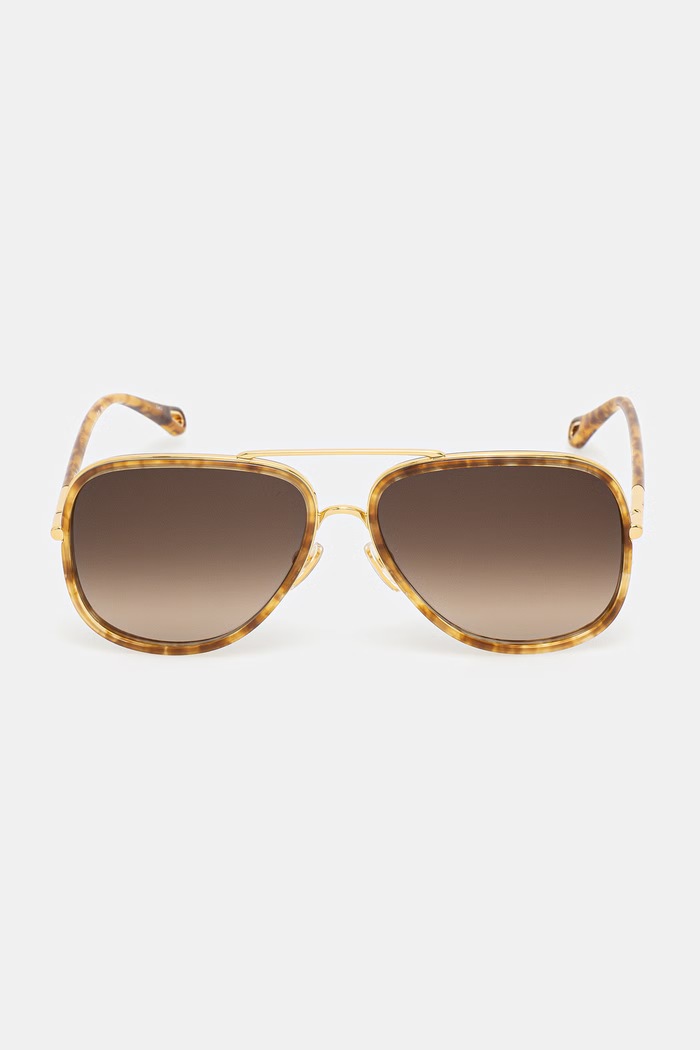 Accesorii Chloe ochelari de soare femei CH0382S aur