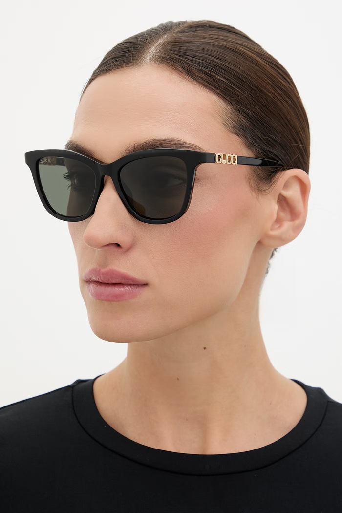Gucci slnečné okuliare wayfarer dámske čierna GG2032S