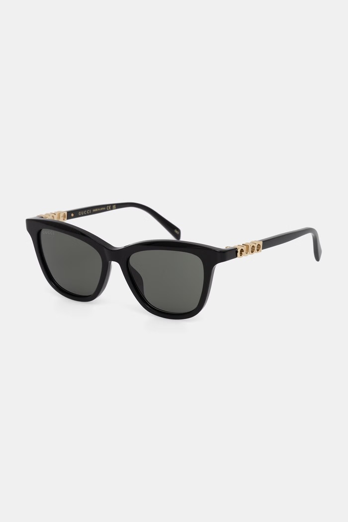 Gucci slnečné okuliare wayfarer dámske GG2032S čierna AA00