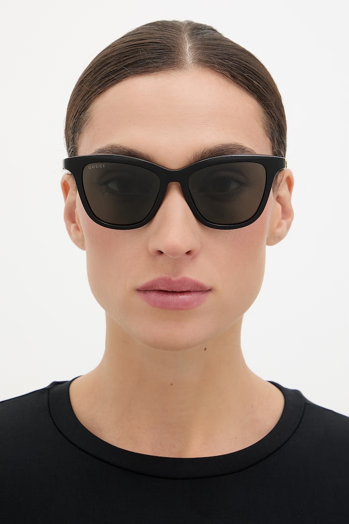 Gucci slnečné okuliare wayfarer dámske GG2032S čierna