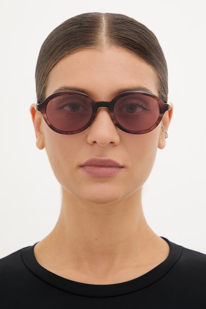 Gucci ochelari de soare pentru femei GG2033SA burgundia