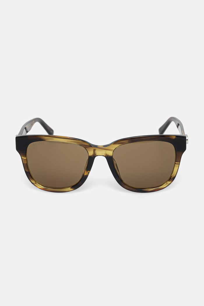 Accesorii Gucci Ochelari de soare Wayfarer femei GG2126SK maro