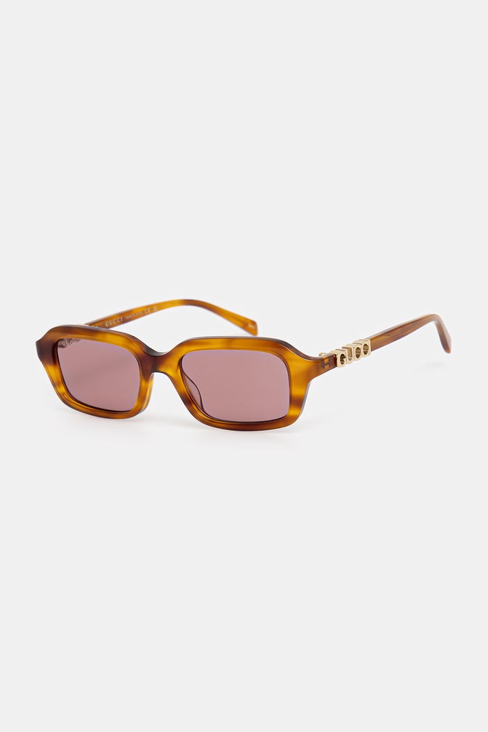 Gucci Ochelari de soare femeiești GG2152S maro AA00