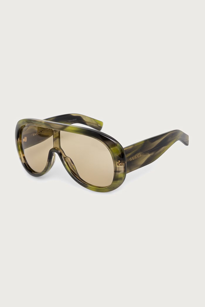 Gucci Ochelari de soare pentru femei verde GG2164S