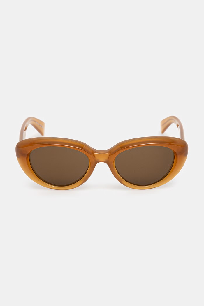 Doplnky Saint Laurent slnečné okuliare dámske SL.859 hnedá