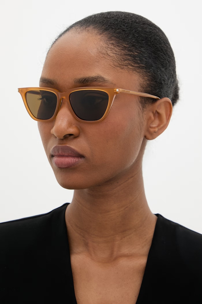 Saint Laurent ochelari de soare Wayfarer femei maro SL.889.SULPICE.THIN
