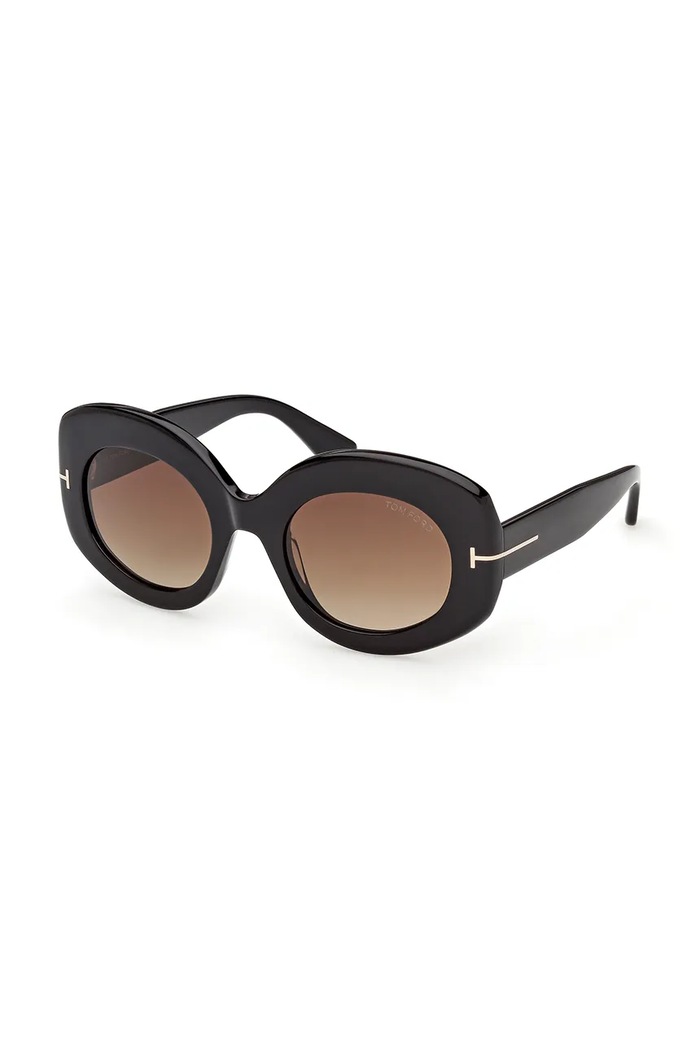 Tom Ford okulary przeciwsłoneczne damskie Claudette FT1346.5101F czarny AA00