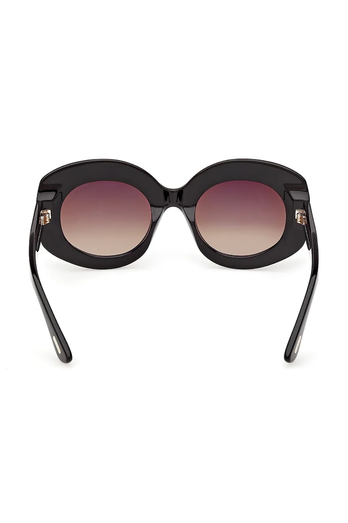 Tom Ford okulary przeciwsłoneczne damskie Claudette FT1346.5101F czarny