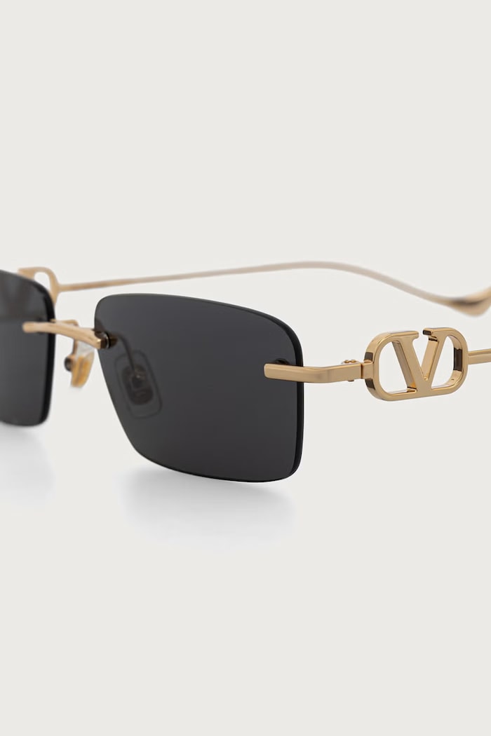 Akcesoria Valentino Eyewear Okulary przeciwsłoneczne damskie VG0067S złoty
