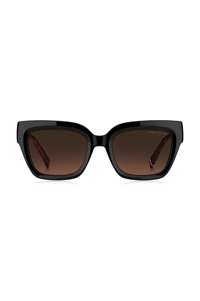 Tommy Hilfiger Okulary przeciwsłoneczne damskie TH.2402/S brązowy AA00