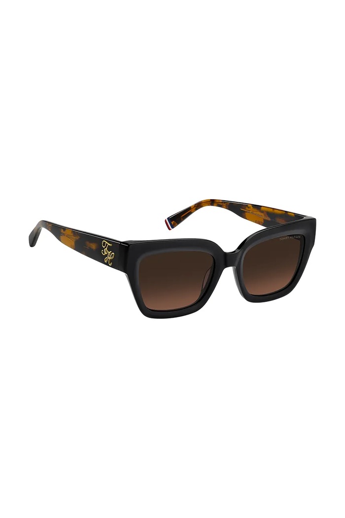 Akcesoria Tommy Hilfiger Okulary przeciwsłoneczne damskie TH.2402/S brązowy