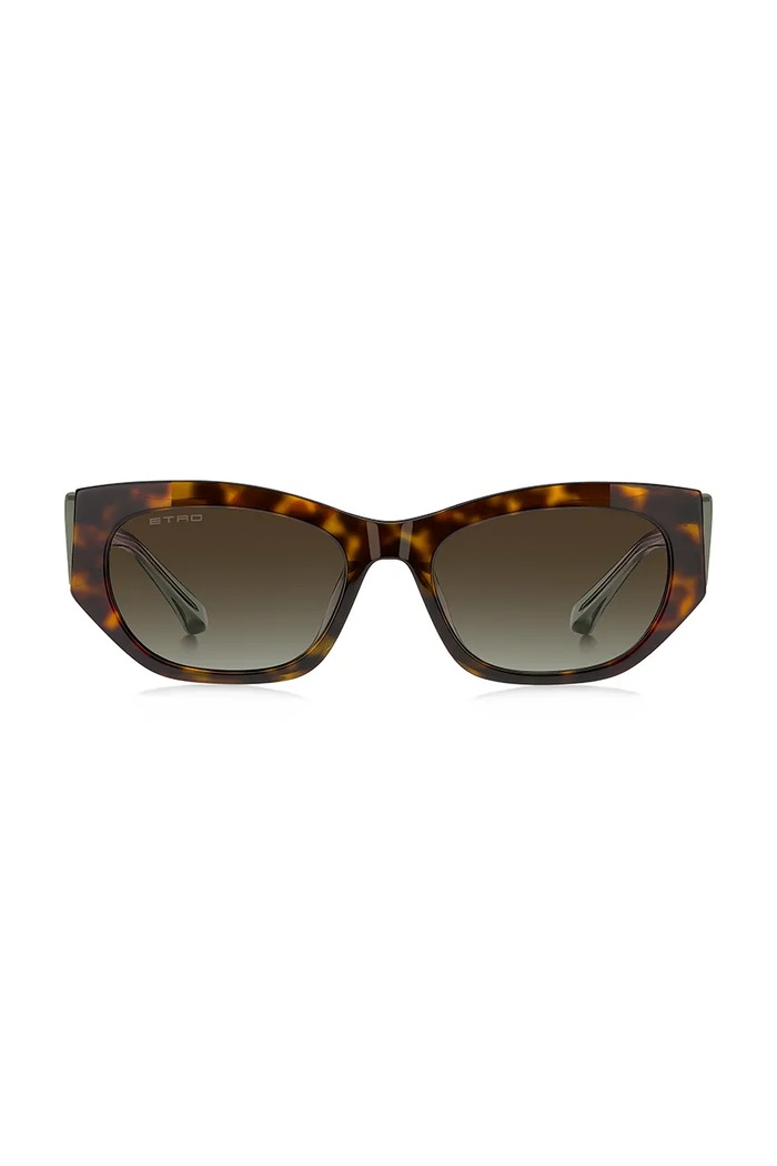 Etro Okulary przeciwsłoneczne damskie ETRO.0144/G/S brązowy AA00