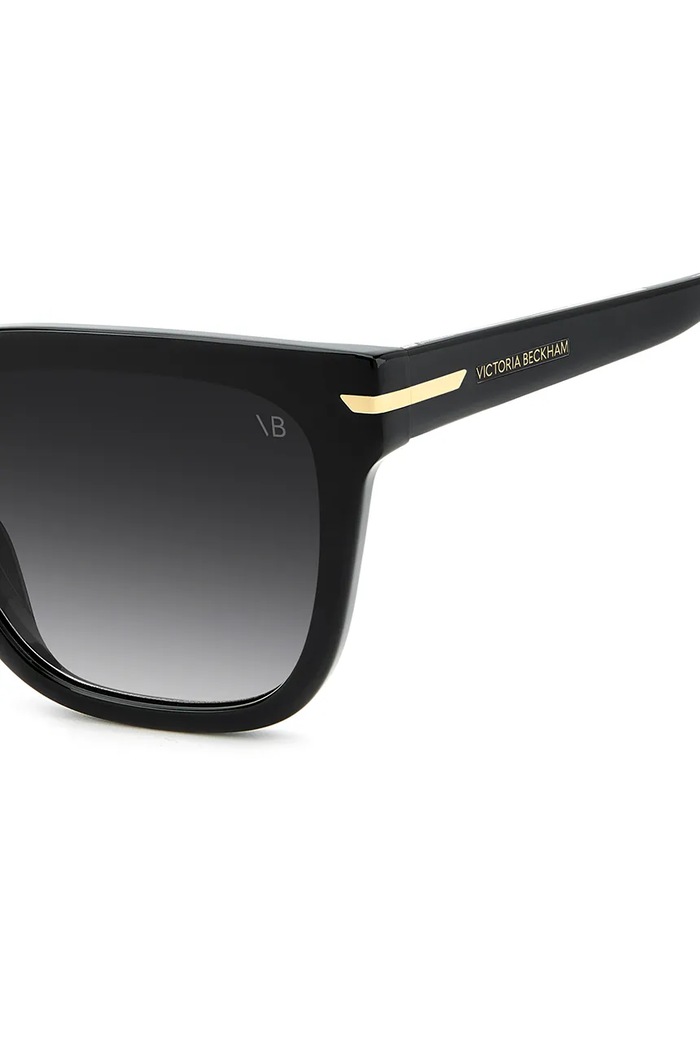 Okulary przeciwsłoneczne kwadratowe damskie Victoria Beckham VB.1003/S czarny