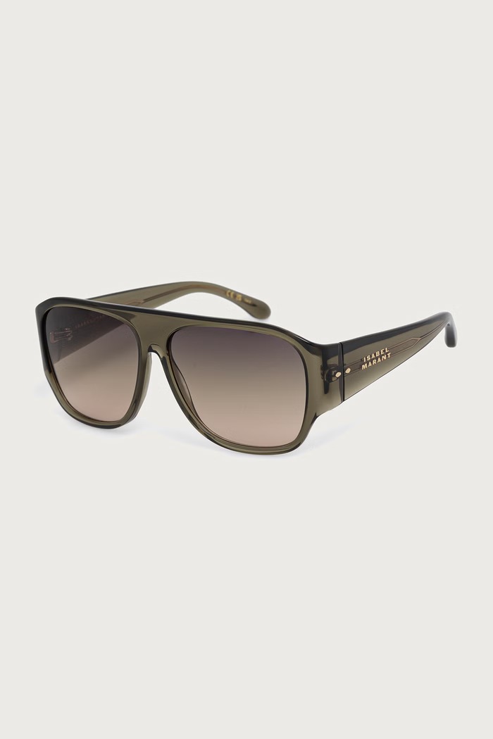 Isabel Marant Okulary przeciwsłoneczne damskie zielony IM.0239/S