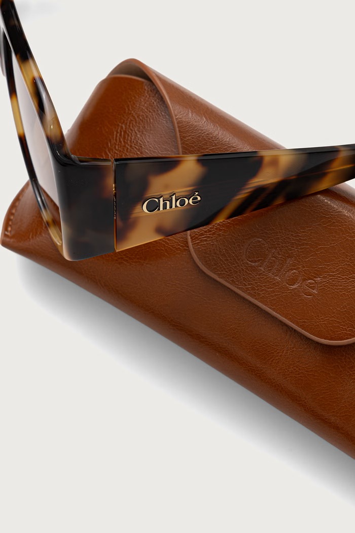 Chloe Okulary przeciwsłoneczne damskie brązowy CH0347S