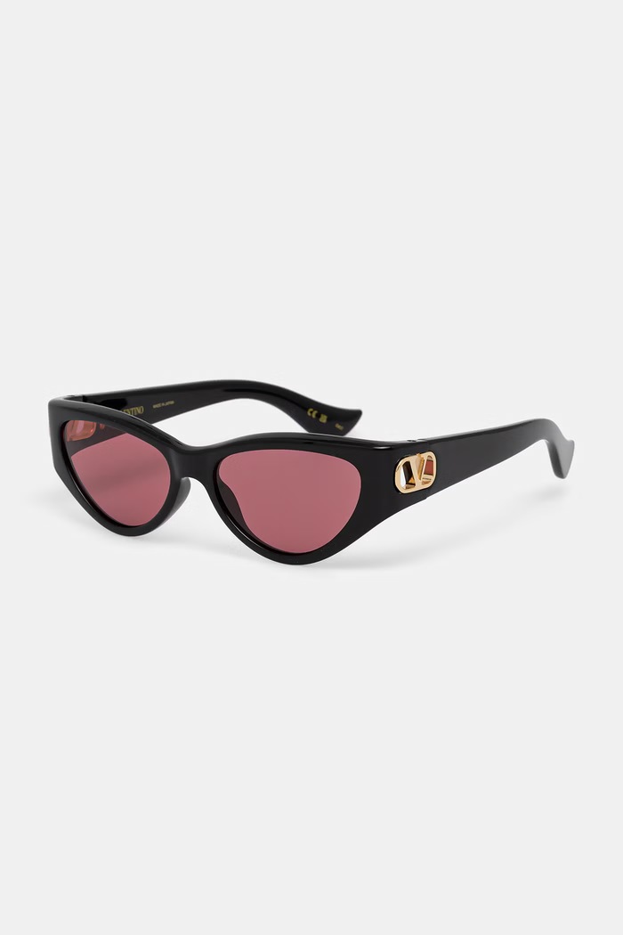 Valentino Eyewear okulary przeciwsłoneczne damskie czarny VG0014S
