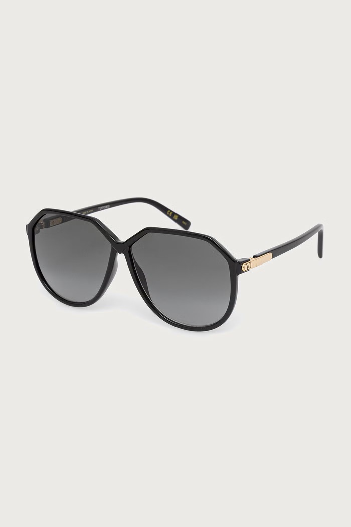 Valentino Eyewear okulary przeciwsłoneczne damskie czarny VG0026S