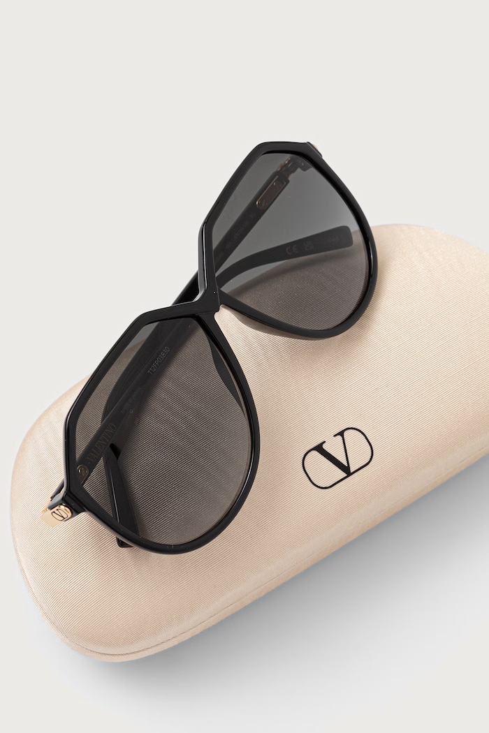 Akcesoria Valentino Eyewear okulary przeciwsłoneczne damskie VG0026S czarny