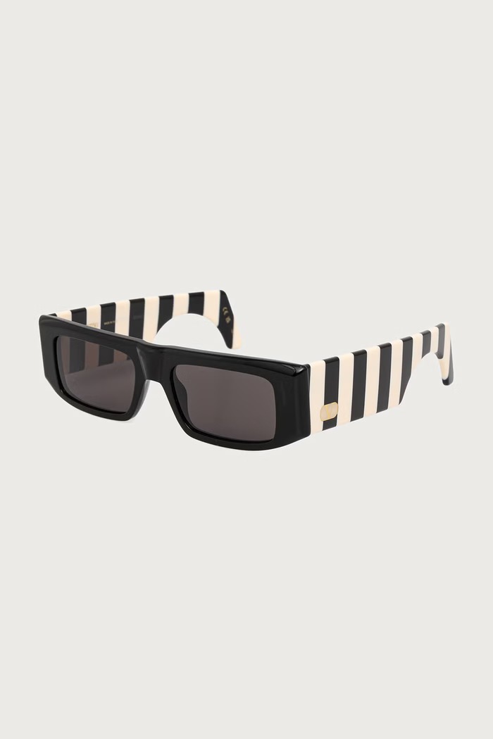 Valentino Eyewear Okulary przeciwsłoneczne okrągłe damskie czarny VG0005S