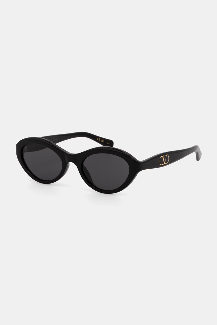 Valentino Eyewear okulary przeciwsłoneczne damskie czarny VG0008S