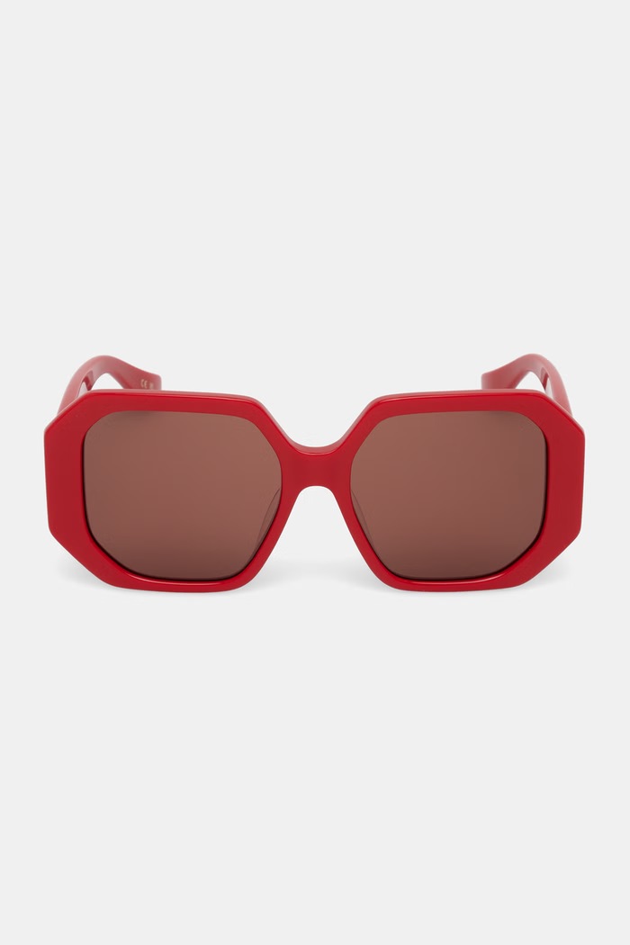 Valentino Eyewear okulary przeciwsłoneczne damskie VG0003SA czerwony AA00
