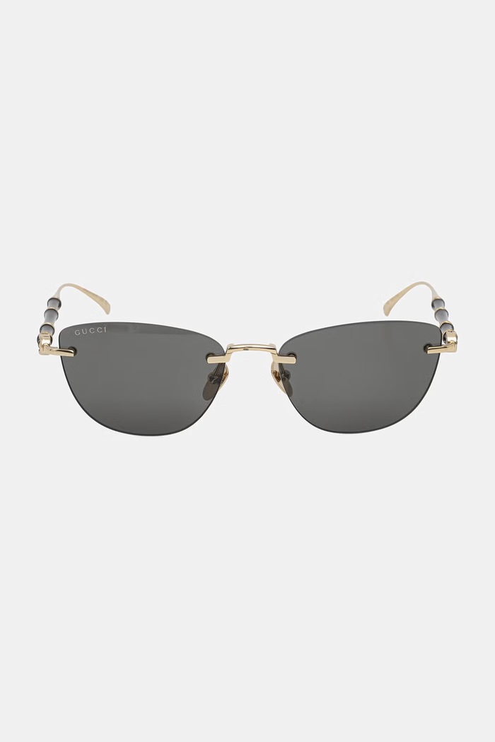 Gucci okulary przeciwsłoneczne damskie GG2063S złoty AA00