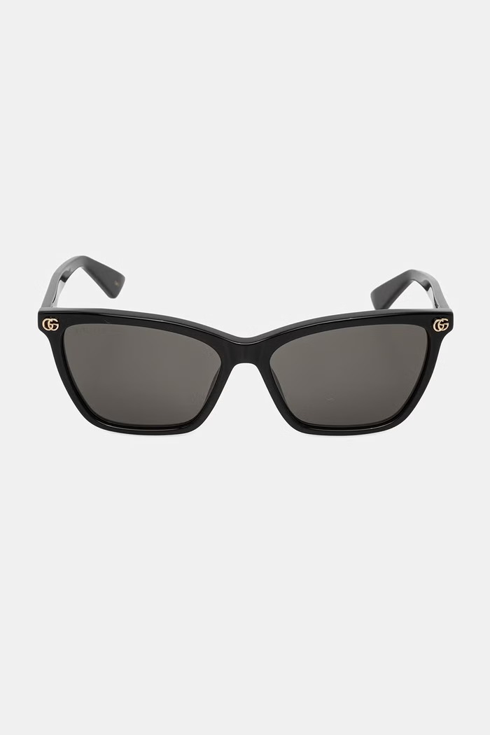 Gucci okulary przeciwsłoneczne kocie oczy damskie GG2111S czarny AA00