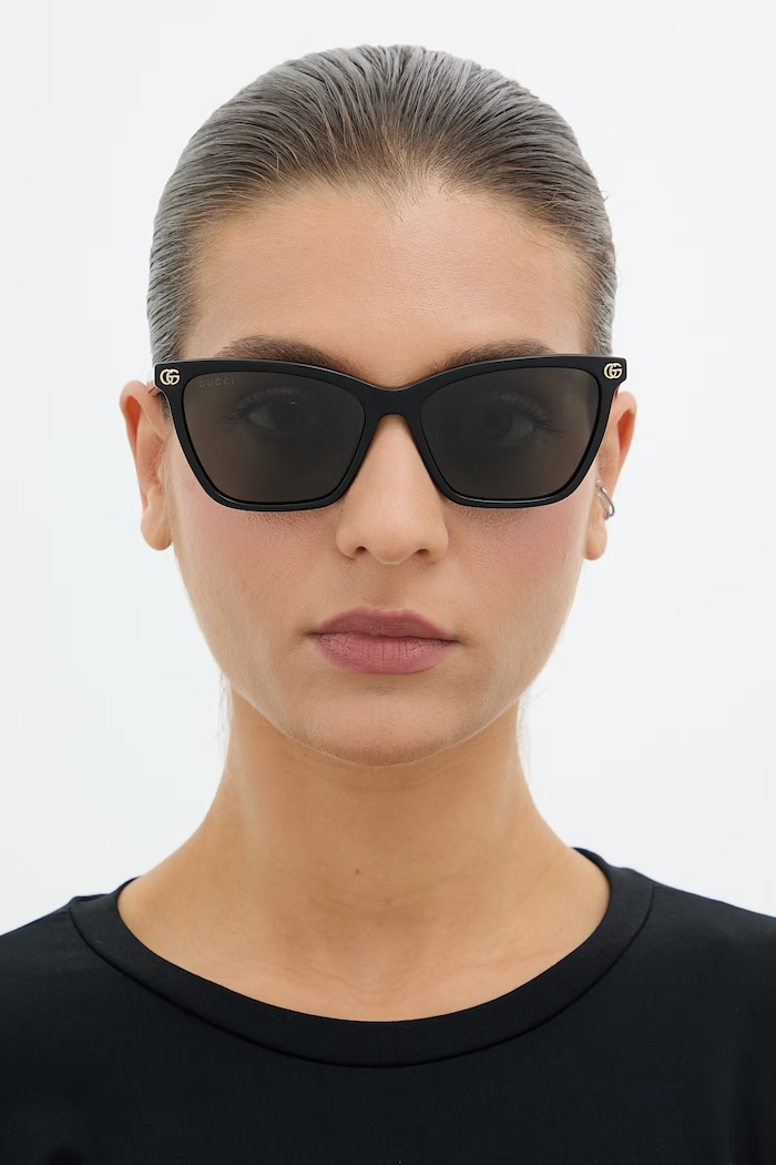 Gucci cat eyes napszemüveg női GG2111S fekete