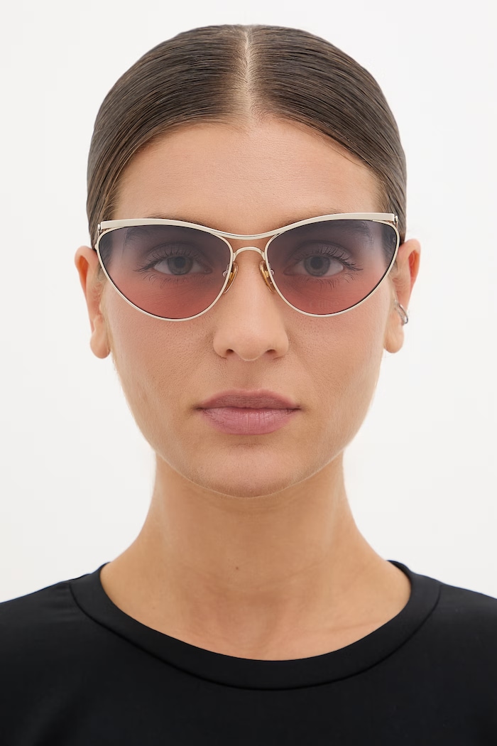 Chloe női cat eyes napszemüveg CH0386S arany