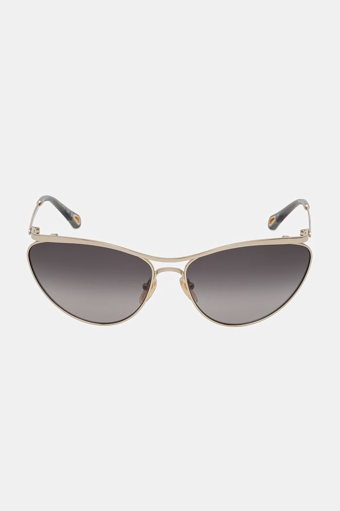 Chloe okulary przeciwsłoneczne kocie oczy damskie CH0386S złoty AA00
