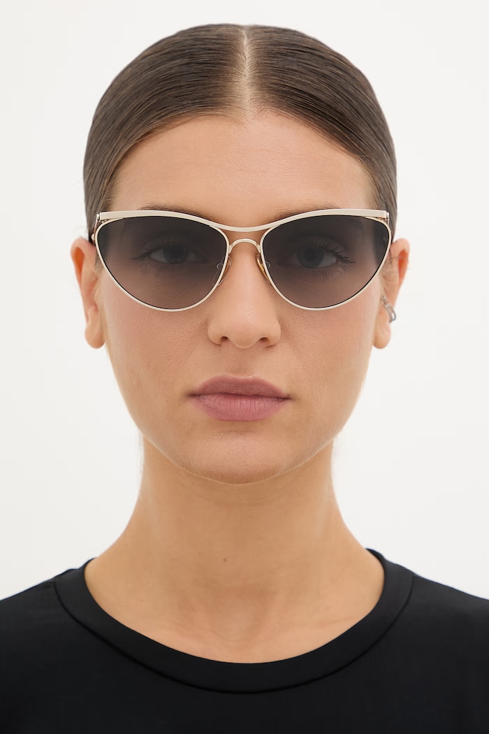 Chloe occhiali da sole cat eye da donna CH0386S oro