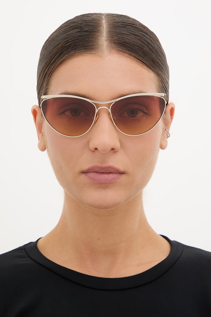 Chloe occhiali da sole cat eye da donna CH0386S oro
