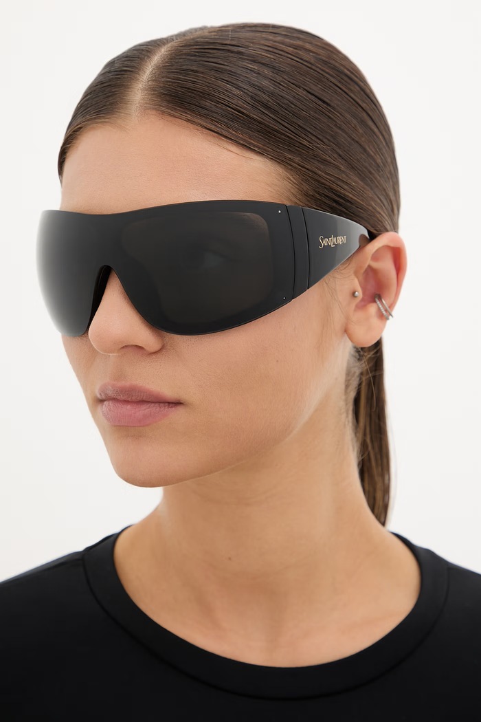 Saint Laurent okulary przeciwsłoneczne damskie czarny SL.914