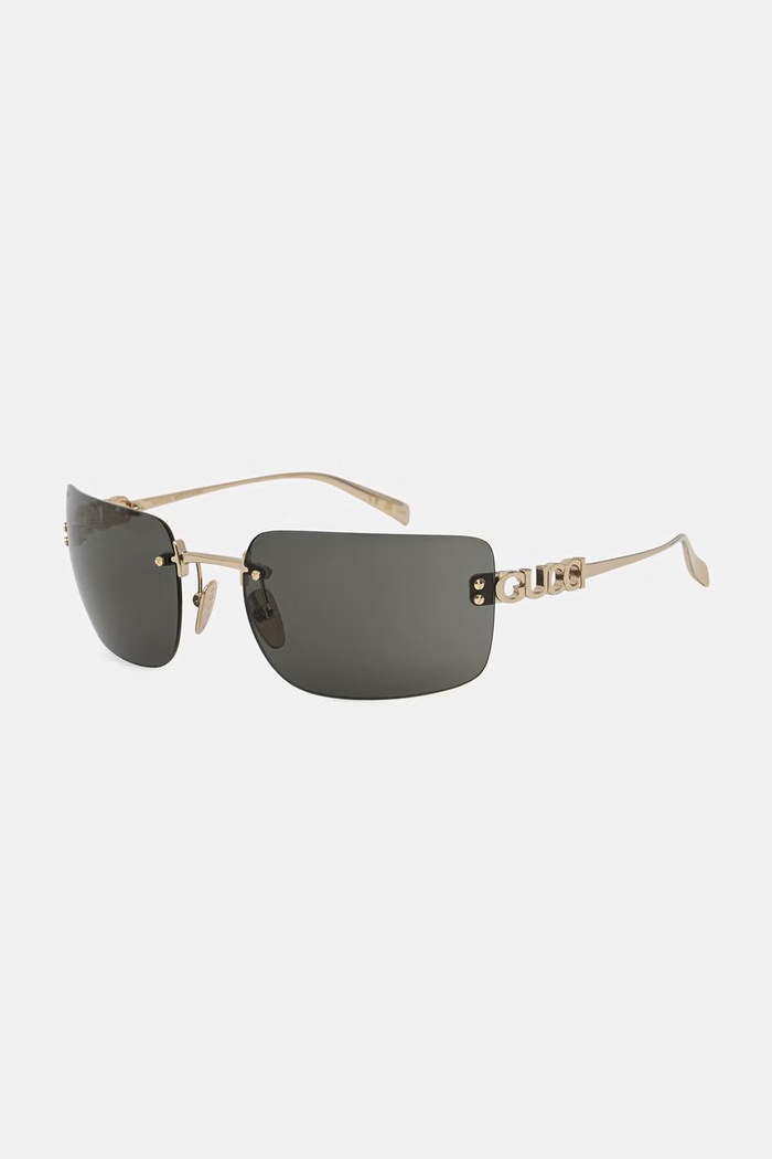 Gucci okulary przeciwsłoneczne damskie złoty GG2038S
