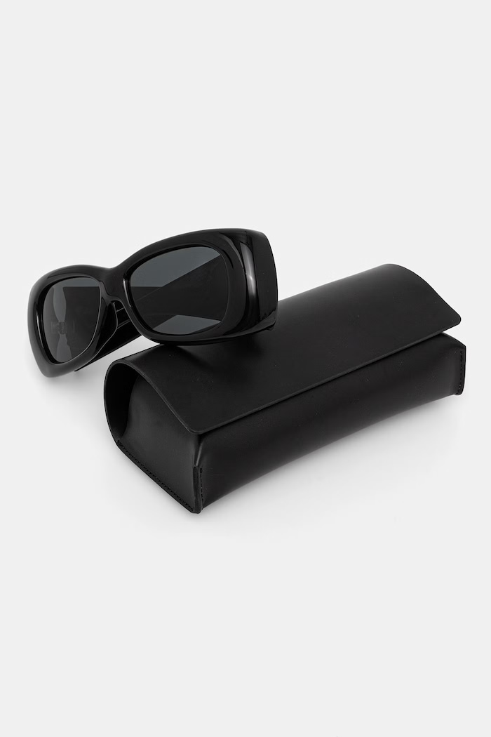 Doplňky Saint Laurent hranaté sluneční brýle dámské HOWL SL.901.HOWL černá