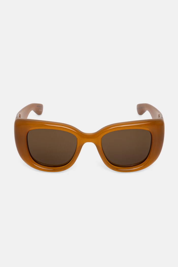 Saint Laurent slnečné okuliare typ mačacieho oka dámske HOWL SL.903.HOWL hnedá AA00