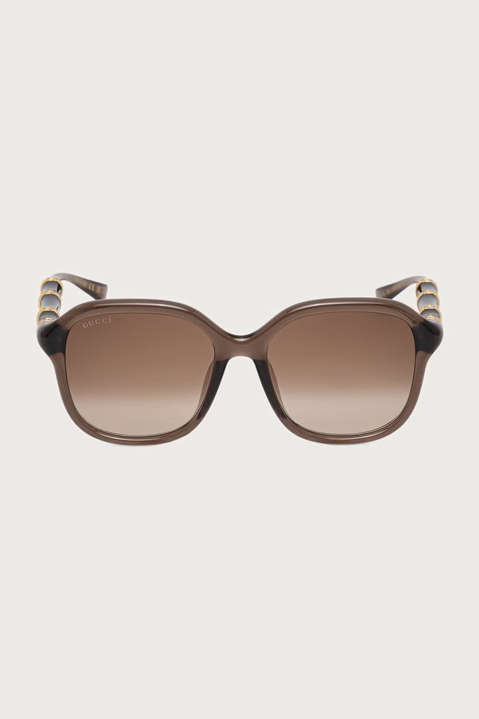 Gucci Солнцезащитные очки для женщин GG2061SA коричневый AA00
