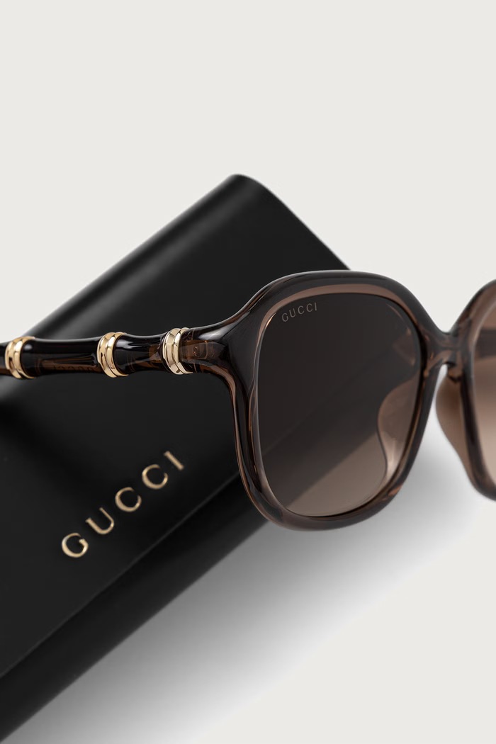 Аксессуары Gucci Солнцезащитные очки для женщин GG2061SA коричневый