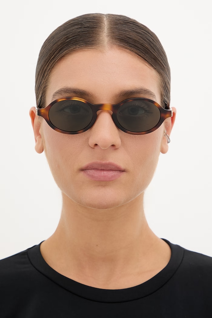 Saint Laurent napszemüveg női SL.M161 barna