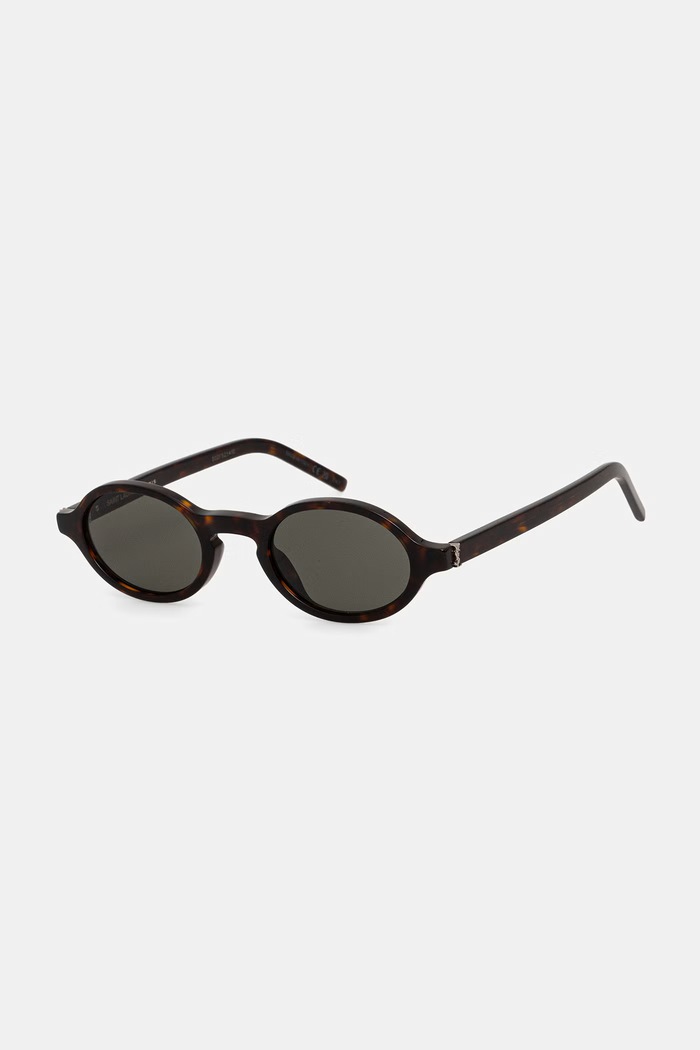 Saint Laurent okulary przeciwsłoneczne damskie brązowy SL.M161