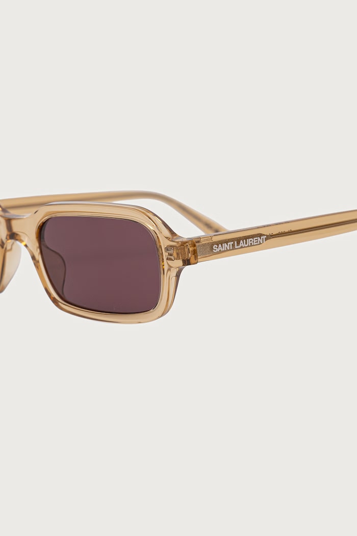 Akcesoria Saint Laurent Okulary przeciwsłoneczne damskie SL.908 beżowy