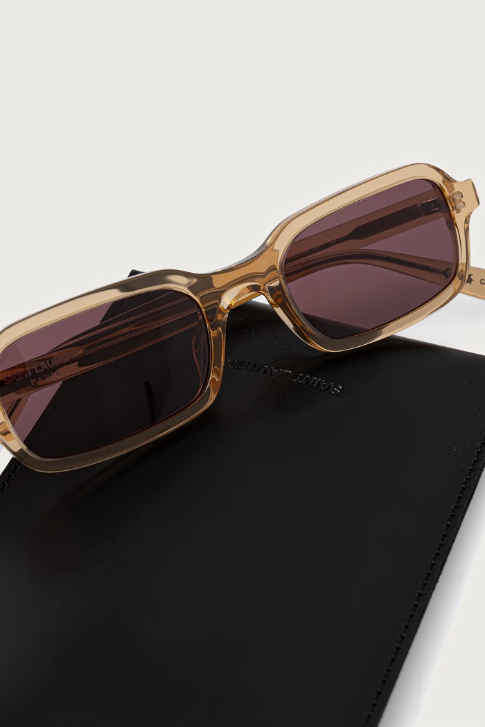 Okulary przeciwsłoneczne damskie Saint Laurent SL.908 beżowy