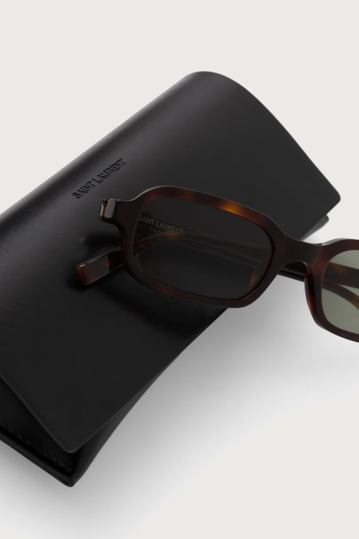Akcesoria Saint Laurent Okulary przeciwsłoneczne damskie SL.908 brązowy