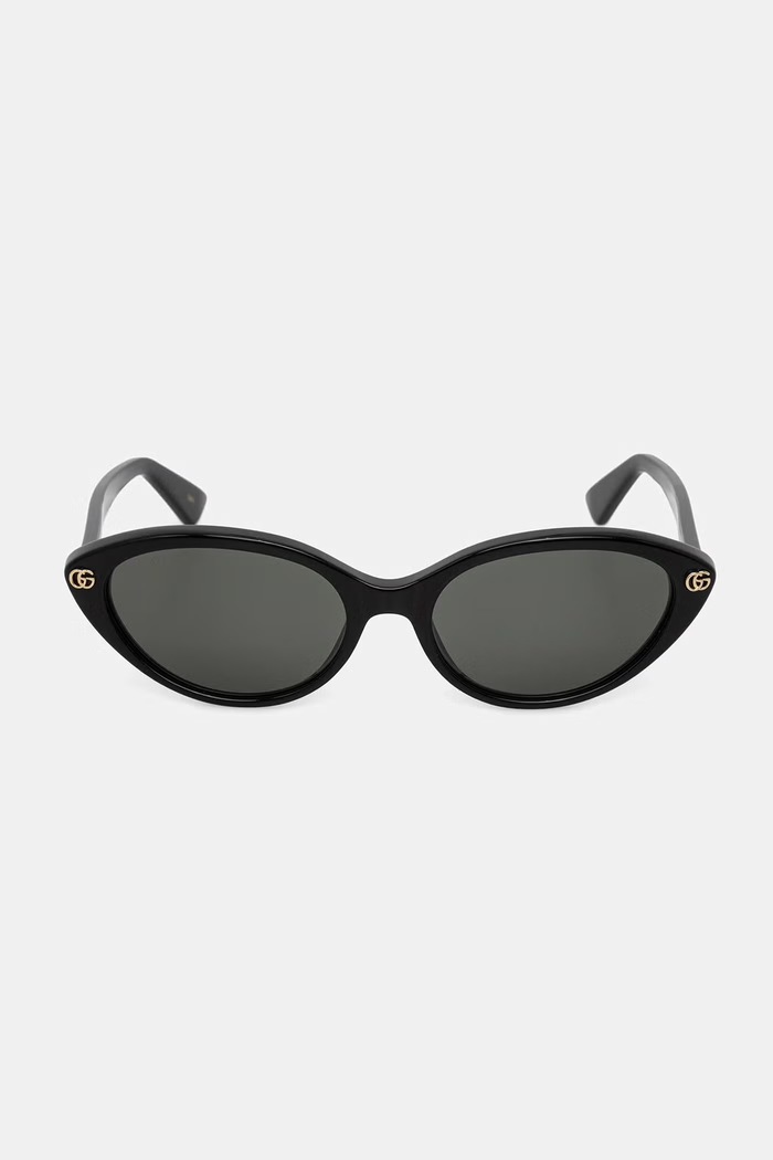 Gucci okulary przeciwsłoneczne kocie oczy damskie GG2110S czarny AA00