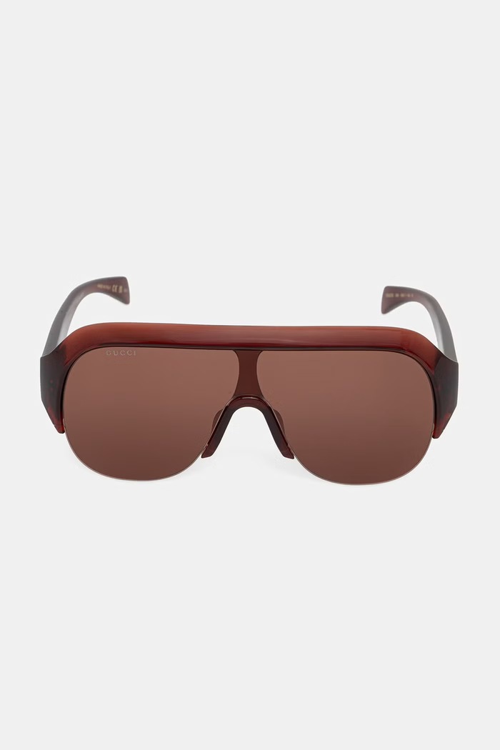 Gucci slnečné okuliare dámske GG2023S burgundské AA00